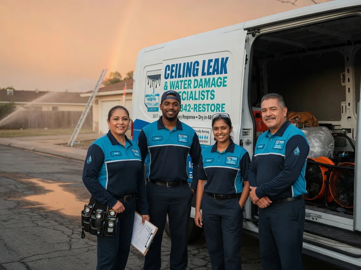 Ceiling Leak Cleanup company in South Kent, CT